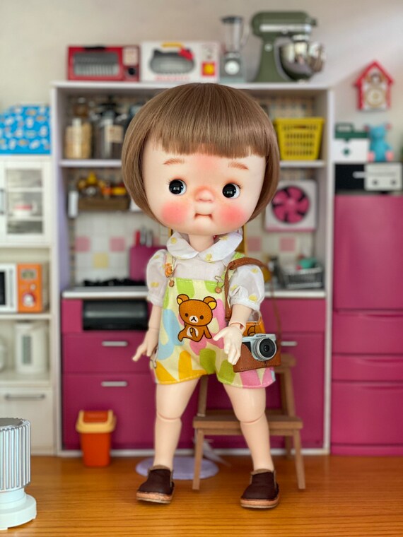 Rilakkuma Overalls for Qbaby Body / Lati Lime or Yosd 26 Etsy