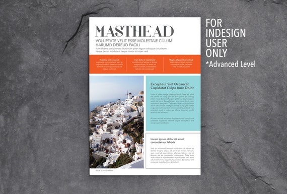 Business Newsletter Template 6pp Indesign Design 11 Etsy Business Newsletter Template 6pp Indesign Design 11 Etsy