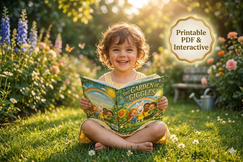 Bedtime Stories for Kids: Printable 50-page Storybook PDF | Instant ...