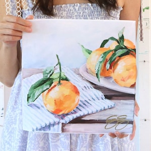 Quiet Riches, A Fine Art Print Of Oranges