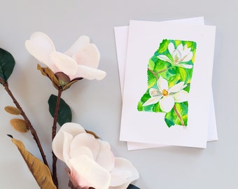 Mississippi Magnolia Note Card Set