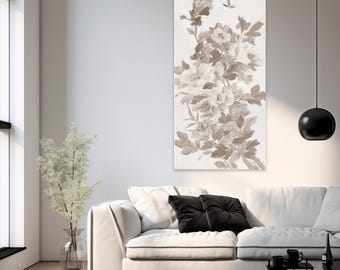 Eloise, A Taupe Chinoiserie Fine Art Print On Paper