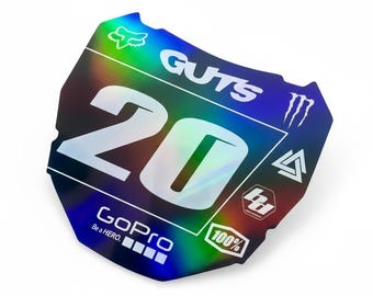 Custom ODI Number Plate Decal - Waterproof Sticker for E-bikes
