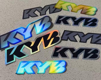 KYB Sticker Set - Waterproof Outdoor Stickers