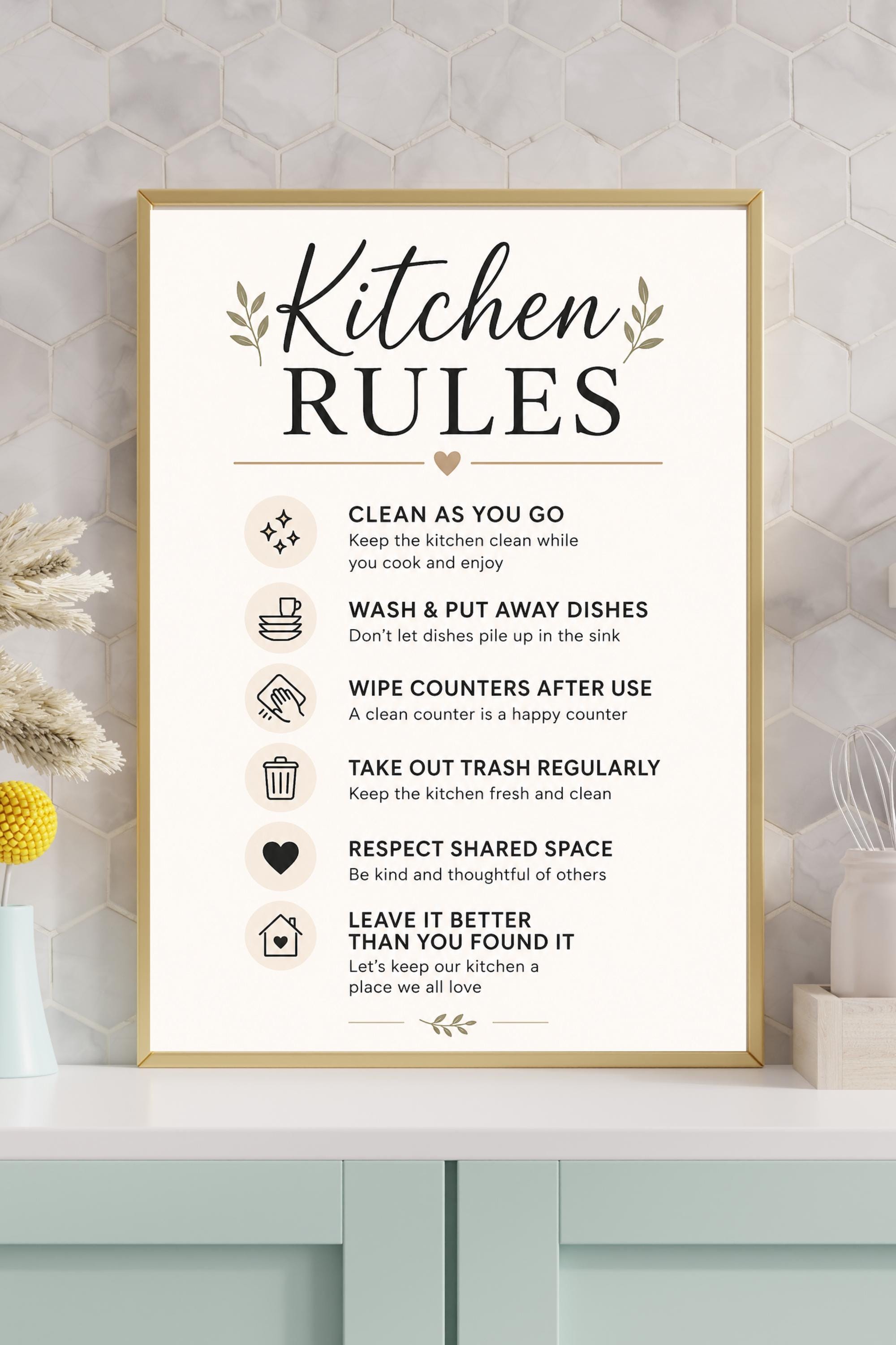 Kitchen Sign - Etsy