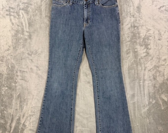vintage Jeans évasés Gap Original 10R - Pantalon en denim bleu femme