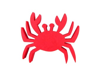 Crab Paper Cut Outs set of 25