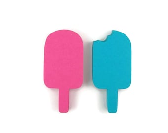 Popsicle Paper Cut Outs set of 25