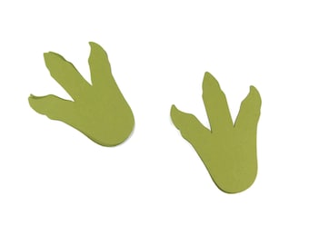 Dinosaur Footprint Cut Outs set of 25