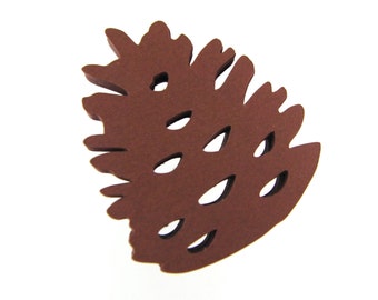 Pinecone Paper Cut Outs set of 25