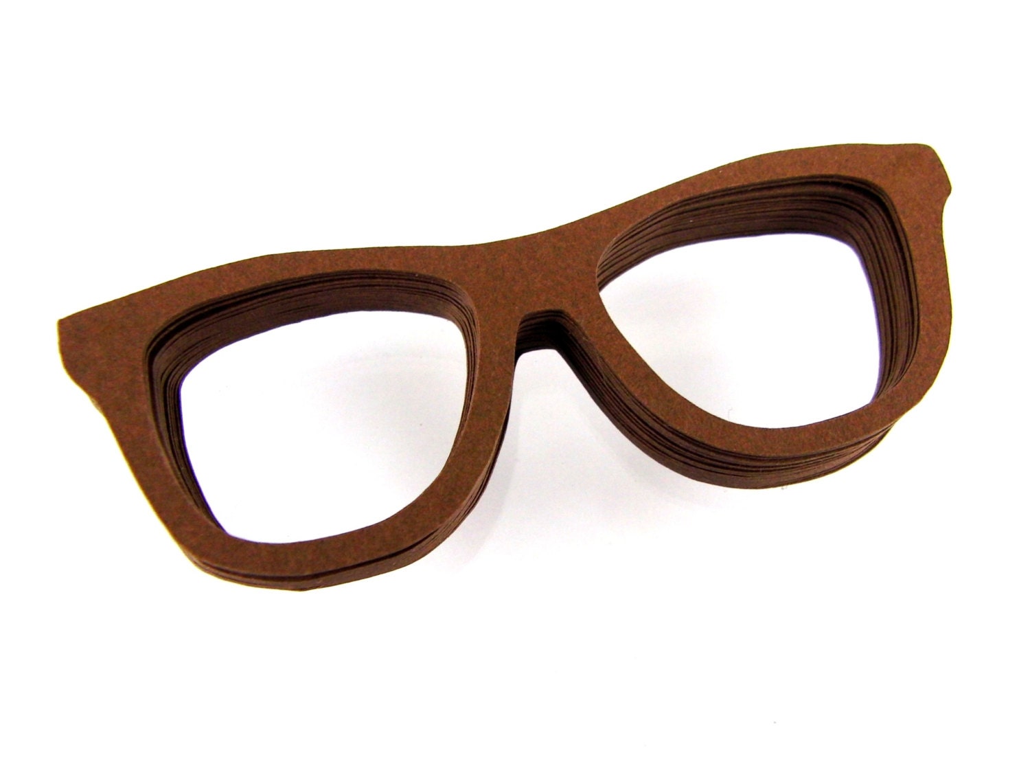 Hipster Glasses Paper Cut Outs set of 25 Etsy