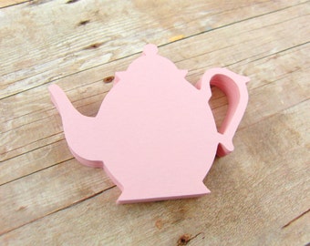 Tea Pot Paper Cut Outs set of 25