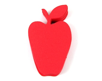Apple Paper Cut Outs set of 25