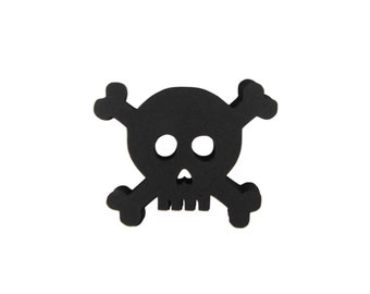 Skull & Crossbones Paper Cut Outs set of 25