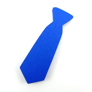 Necktie Paper Cut Outs set of 25