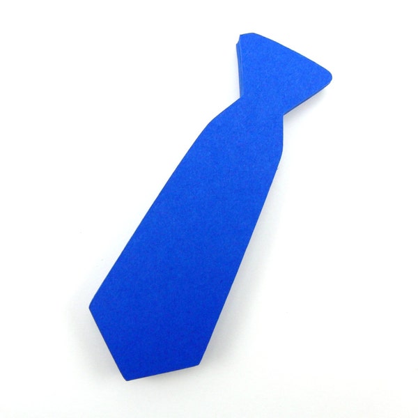 Necktie Paper Cut Outs set of 25