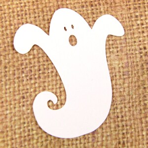 Ghost Paper Cut Outs Set of 25 - Etsy