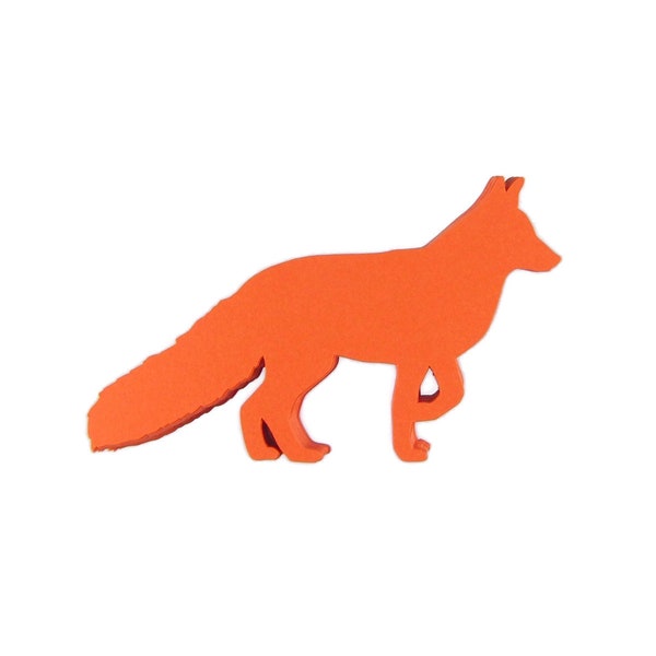 Fox Paper Cut Outs set of 25