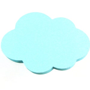 Cloud Paper Cut Outs set of 25 image 1