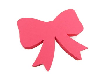 Bow Paper Cut Outs set of 25