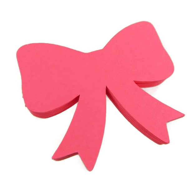 Bow Paper Cut Outs set of 25