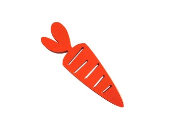 Carrot Paper Cut Outs set of 25