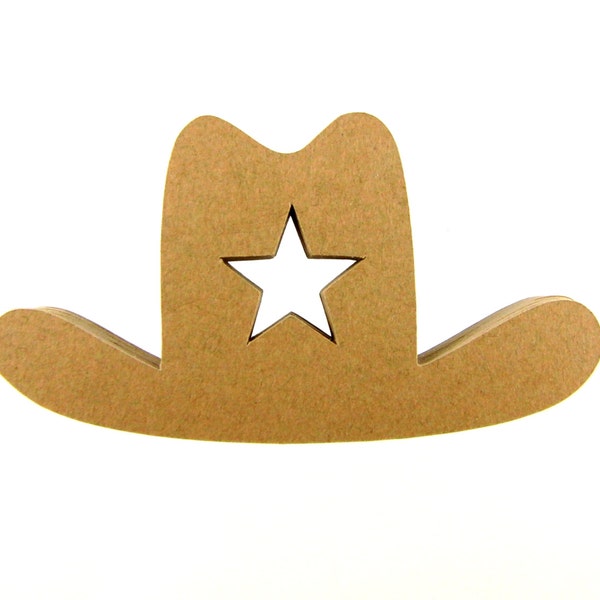 Cowboy Hat Paper Cut Outs set of 25