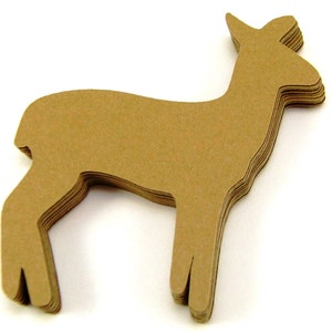 Deer Paper Cut Outs set of 25