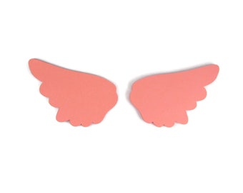 Angel Wings Paper Cut Outs set of 25