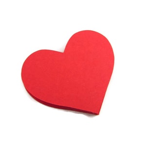 Heart Paper Cut Outs set of 25