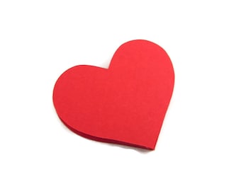 Heart Paper Cut Outs set of 25