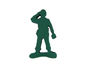 Army Man Paper Cut Outs set of 25
