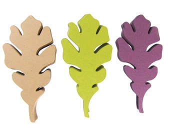 Oak Leaves Paper Cut Outs set of 25