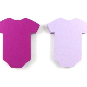 Baby Onesie Paper Cut Outs set of 25