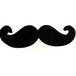 Mustache Paper Cut Outs set of 25 image 1