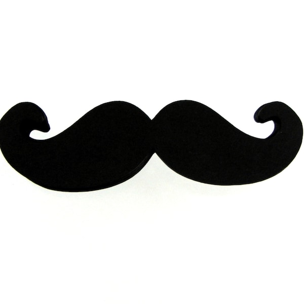 Mustache Paper Cut Outs set of 25