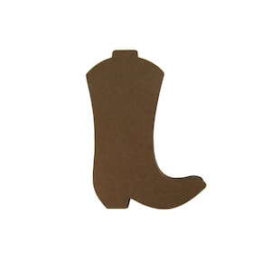 Cowboy Boot Paper Cut Outs set of 25