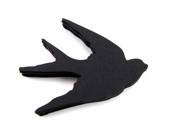 Sparrow Paper Cut Outs set of 25
