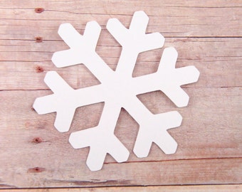 Snowflake Paper Cut Outs set of 25