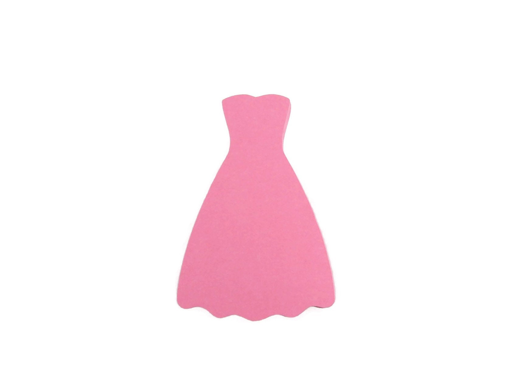 paper wedding dress cut out Wedding Dress Paper Cut Outs set of 25