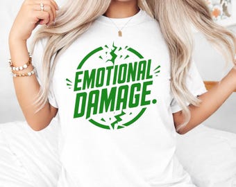 Emotional Damage Meme PNG, Funny Reaction Quote Digital Download