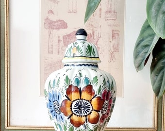 ヴィンテージ ダンカンミラー ガラス 壷花瓶、ヴィンテージ クリア