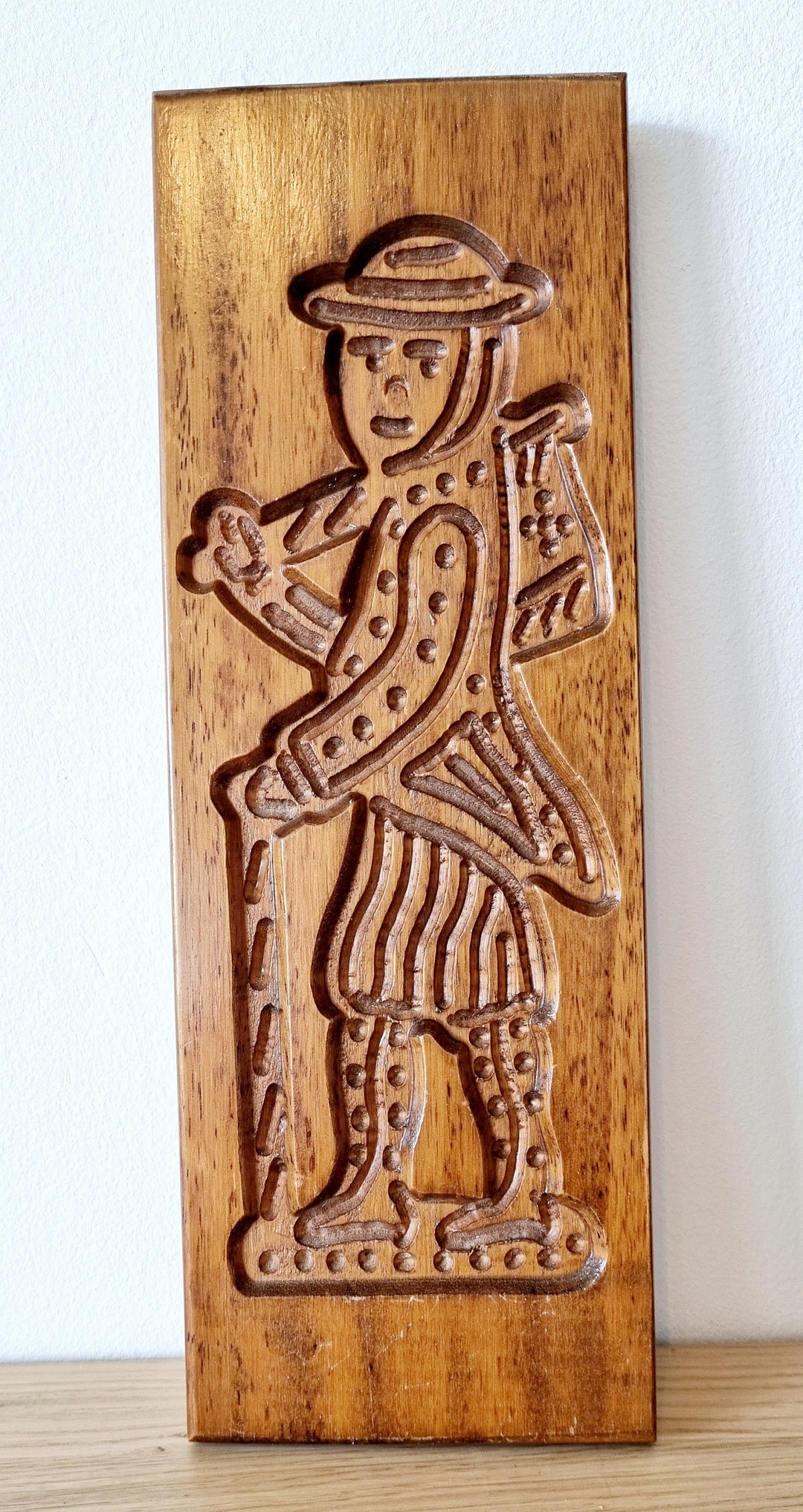 Vintage Wooden Speculoos Cookie Mold. Etsy