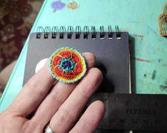 Micro Crocheted Miniature Dollhouse Table Covering or Doily