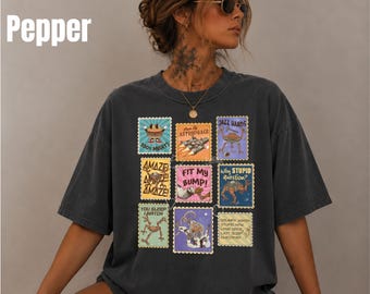 Camiseta Amaze Amaze Amaze Rocket Rocky, camiseta gráfica retro de ciencia ficción alienígena para amantes de los libros, camiseta Project Hail Mary Stamps Comfort Colors®, alienígena espacial
