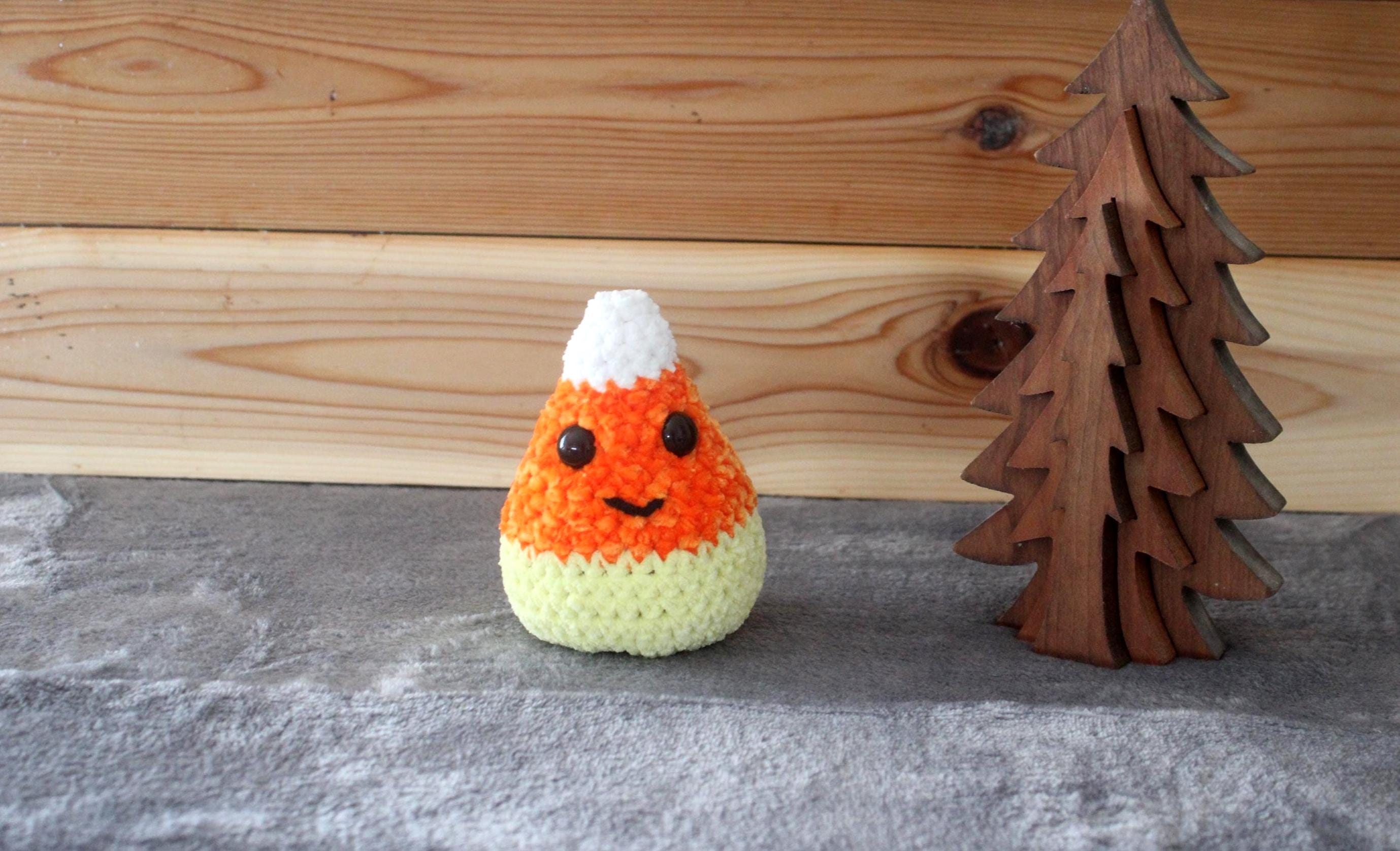 Candy Corn Crochet Pattern PDF Amigurumi Plushie Easy Halloween Crochet ...