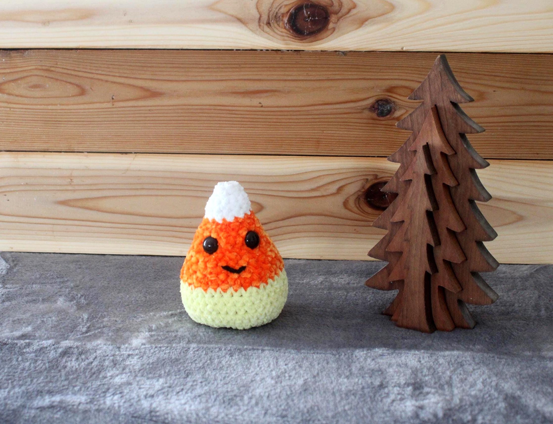 30 Candy Corn Crochet Patterns to Sweeten Your Autumn Decor 32 Advanced-Beginner Candy Corn Plushie Pattern