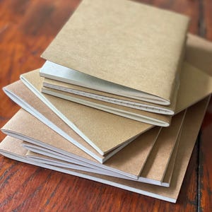 B6 Notebook Refill Insert for Leather Planner Cover – Blank, Lined, Grid or Dot Pages
