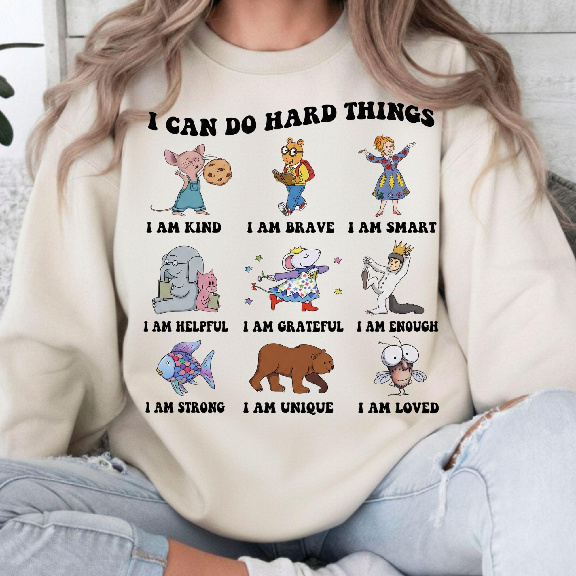 Children's Book Characters Affirmations PNG, Teacher Classroom Decor ...