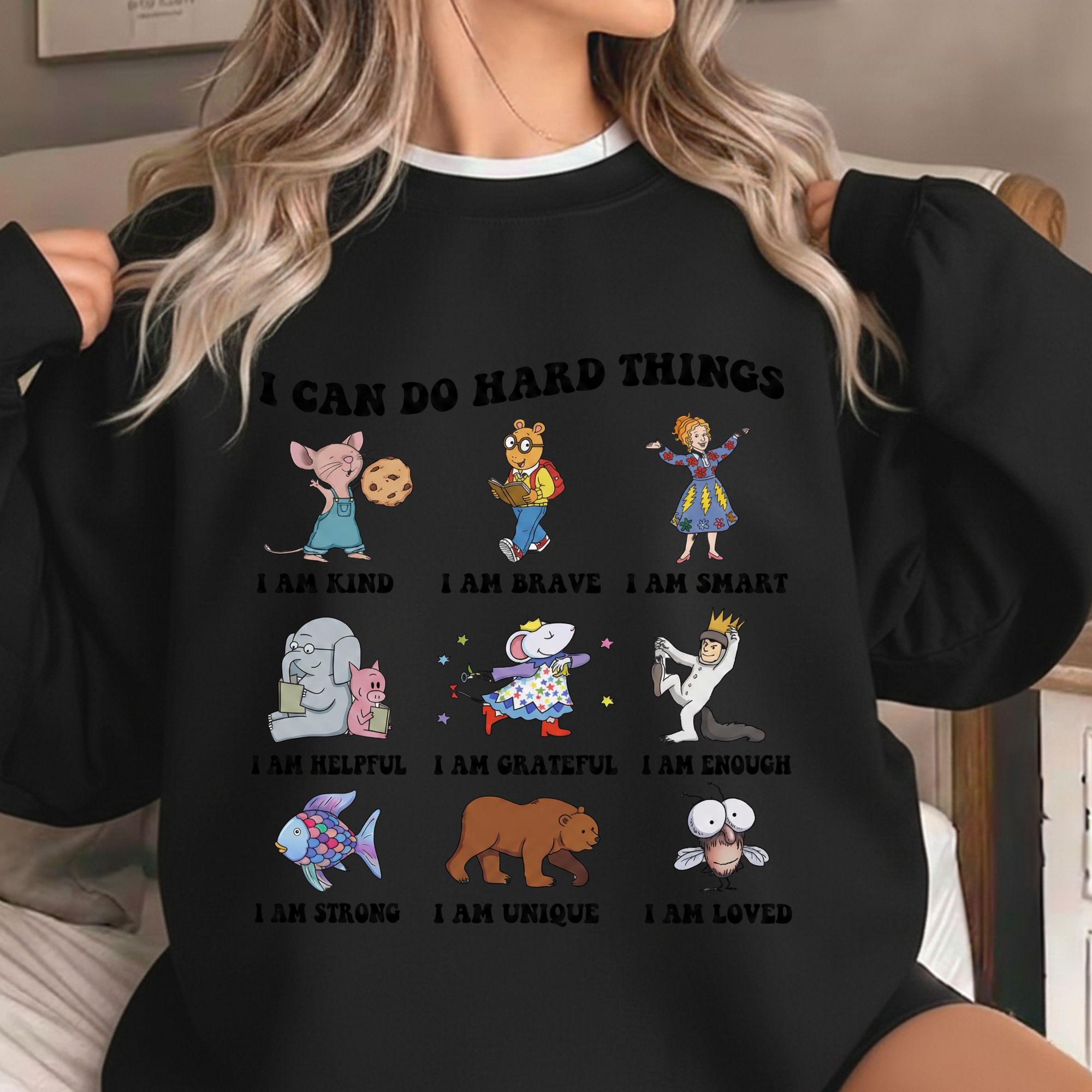 Children's Book Characters Affirmations PNG, Teacher Classroom Decor ...